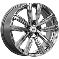Литые диски Аламер (КС1216) 7.500xR18 5x112 DIA66.6 ET35 дарк платинум