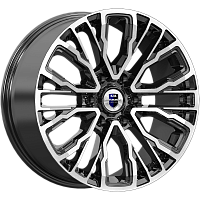 Литые диски Кортес (КС1102) 8.500xR19 6x139.7 DIA67.1 ET38 алмаз черный