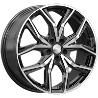 Литые диски АРИКА (КЛ1083) 8.000xR19 5x108 DIA63.35 ET50.5 алмаз для Land Rover