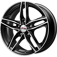Литые диски Moskva (КС689) 6.500xR16 5x112 DIA66.6 ET38 Блэк Джек для Mercedes-Benz E-Class