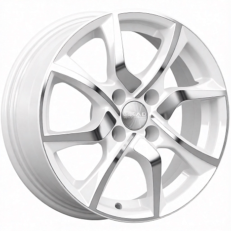 ТУЛОН (КЛ233) 6.000xR15 4x114.3 DIA67.1 ET45 алмаз-белый ТУЛОН (КЛ233) 6.000xR15 4x114.3 DIA67.1 ET45 алмаз-белый