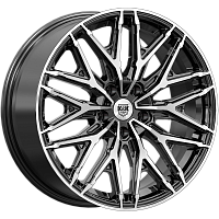 Литые диски Клермон (КС1156) 8.000xR19 5x108 DIA63.35 ET40 алмаз черный для Geely Atlas