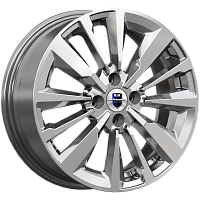 Литые диски Эрман (КС997) 6.500xR16 4x100 DIA60.1 ET41 дарк платинум