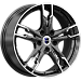 Солар (КС875) 7.000xR17 5x108 DIA63.35 ET50 алмаз черный SK