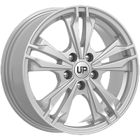 Литые диски Up103 (КС982) 6.500xR16 5x114.3 DIA66.1 ET45 Silver Classic для Nissan X-Trail