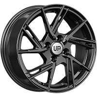 Литые диски Up115 (КС1033) 6.500xR15 4x100 DIA60.1 ET37 New Black для Nissan Micra C+C