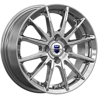 Литые диски Квант (КС960) 5.500xR14 4x100 DIA67.1 ET38 дарк платинум для Daihatsu Cuore