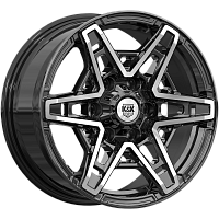 Литые диски Блэкберн (КС1129) 8.000xR17 6x139.7 DIA106.1 ET30 алмаз черный