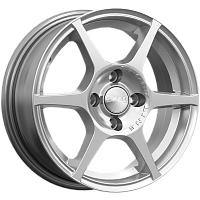 Литые диски ЯГУАР (КЛ147) 5.500xR14 4x100 DIA67.1 ET38 селена для SEAT Ibiza