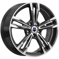 Литые диски Karrera Light (КС935) 7.000xR18 5x114.3 DIA67.1 ET38 алмаз черный для Mitsubishi Outlander