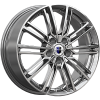 Литые диски Эрфурт (КС898) 7.000xR17 5x114.3 DIA66.1 ET45 дарк платинум для Nissan X-Trail
