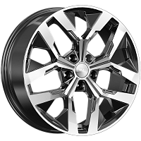 Литые диски ЛАМБЕРТ (КЛ370) 7.500xR18 5x112 DIA66.6 ET37 алмаз для KGM Torres