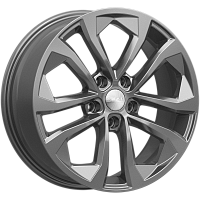 Литые диски ТУКАН (КЛ356) 7.000xR17 5x108 DIA67.1 ET35 графит для Renault Laguna