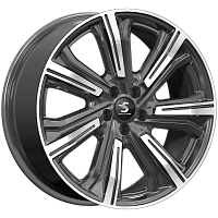 Литые диски Kleemann (КР1067) 8.500xR20 5x120 DIA72.6 ET38 Diamond Black Gris для GAC M8