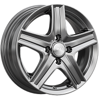 Литые диски МАГНУМ (КЛ160) 5.500xR14 4x100 DIA67.1 ET38 графит для Citroen C1