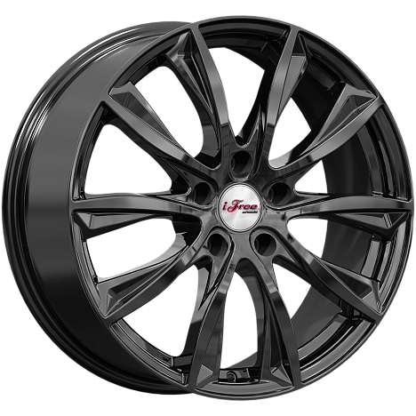 Каzантип (КС684М) 7.500xR18 5x114.3 DIA66.6 ET37 BK Каzантип (КС684М) 7.500xR18 5x114.3 DIA66.6 ET37 BK