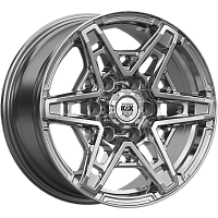 Литые диски Блэкберн (КС1129) 8.000xR17 6x139.7 DIA100.1 ET36 дарк платинум