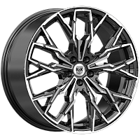 Литые диски Элерон (КС1168) 9.000xR20 5x127 DIA71.6 ET50 алмаз черный