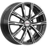 Литые диски Драйвер (КС996) 6.000xR15 5x100 DIA57.1 ET38 Блэк Джек для Chrysler Neon Ii