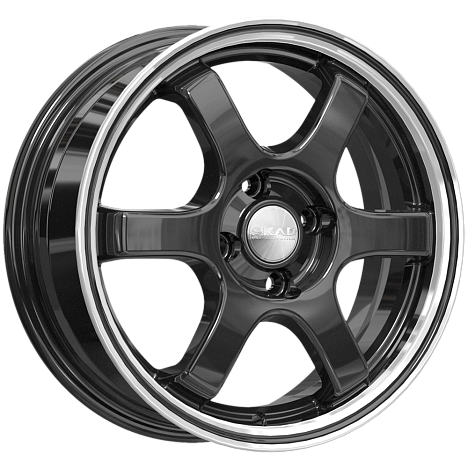 КИОТО (КЛ249) 6.000xR15 5x100 DIA57.1 ET38 алмаз-антрацит КИОТО (КЛ249) 6.000xR15 5x100 DIA57.1 ET38 алмаз-антрацит