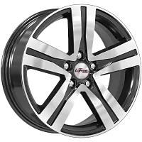 Литые диски Rebel (КС913) 7.000xR17 5x114.3 DIA67.1 ET45 Блэк Джек для KIA Ceed